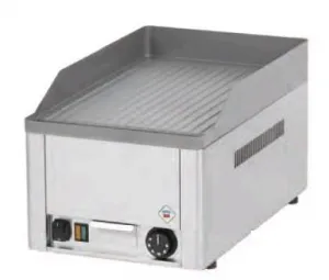 Plancha professionnelle électrique rainurée 1 zone REDFOX FTR30E